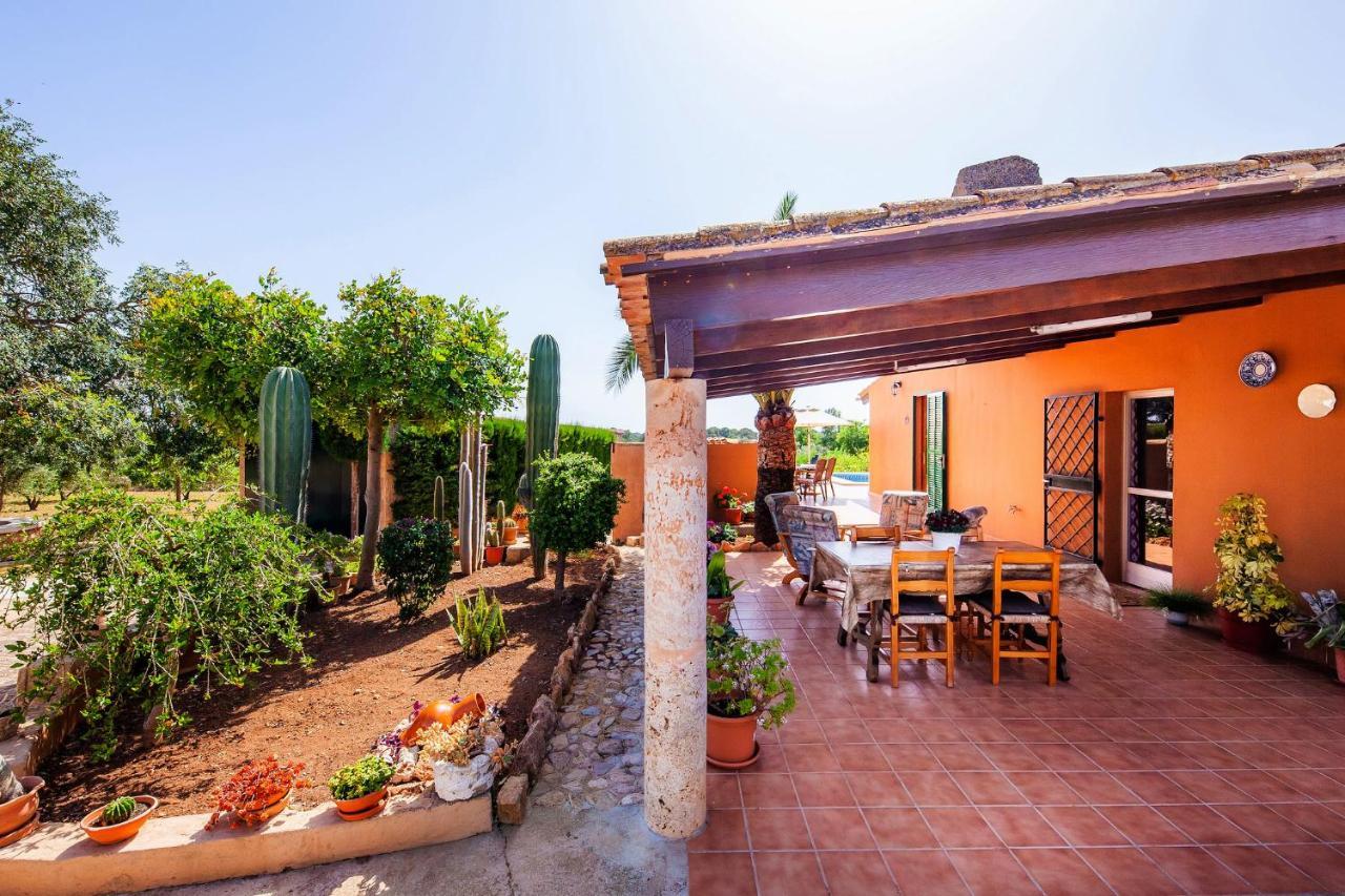 Ses Salines Cottage With Private Pool And Barbecue Bagian luar foto