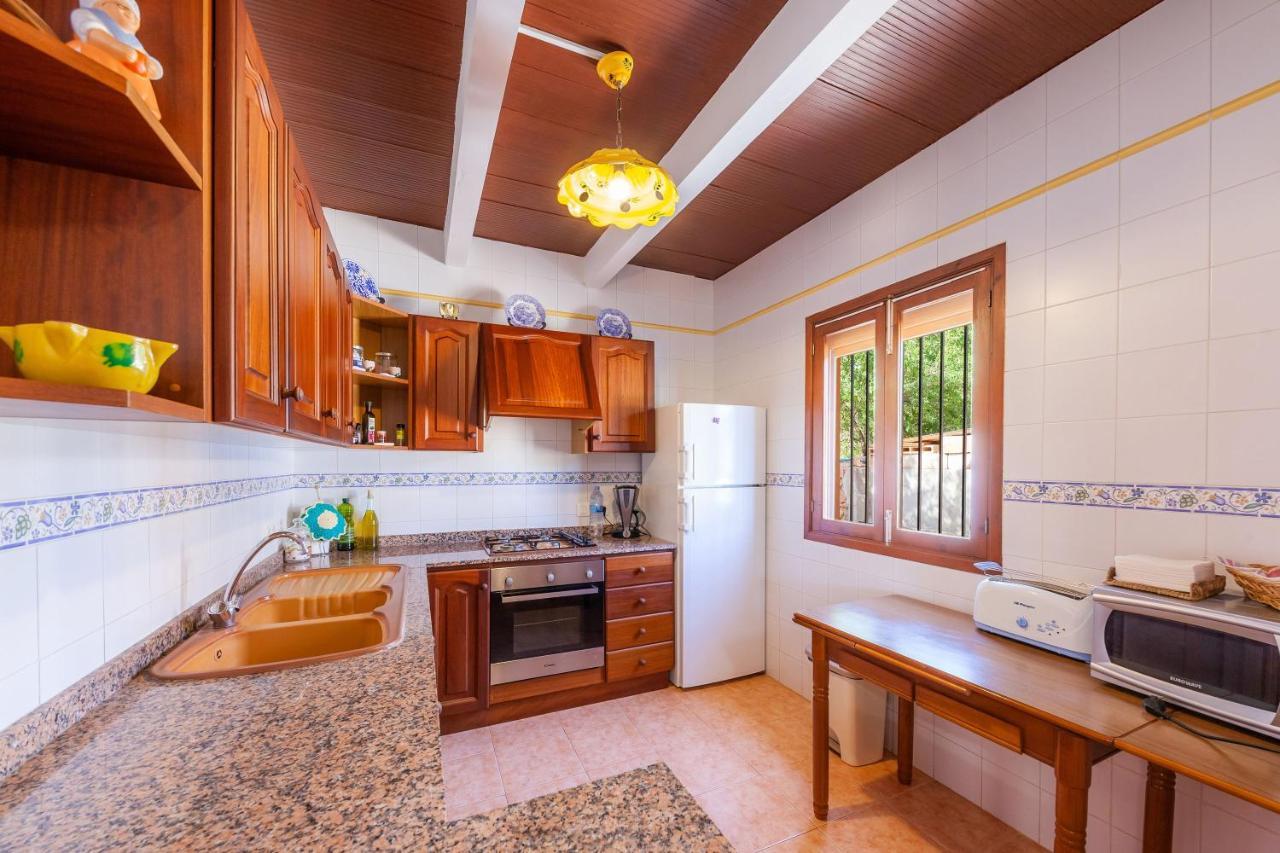 Ses Salines Cottage With Private Pool And Barbecue Bagian luar foto
