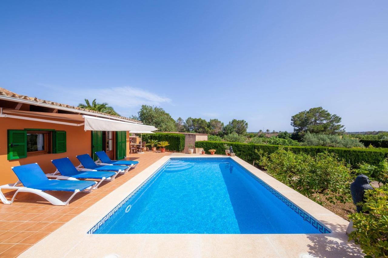 Ses Salines Cottage With Private Pool And Barbecue Bagian luar foto