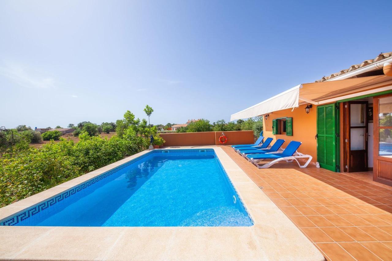 Ses Salines Cottage With Private Pool And Barbecue Bagian luar foto