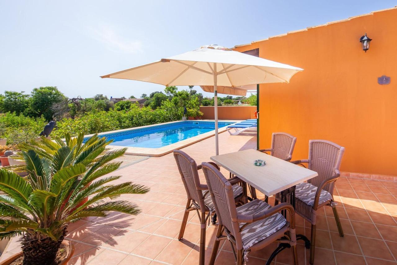 Ses Salines Cottage With Private Pool And Barbecue Bagian luar foto