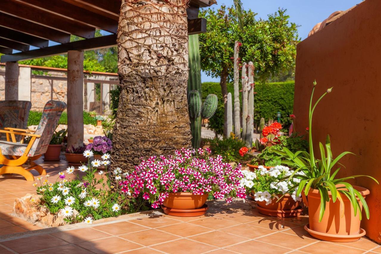 Ses Salines Cottage With Private Pool And Barbecue Bagian luar foto