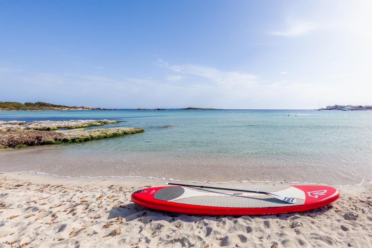 Ses Salines Cottage With Private Pool And Barbecue Bagian luar foto
