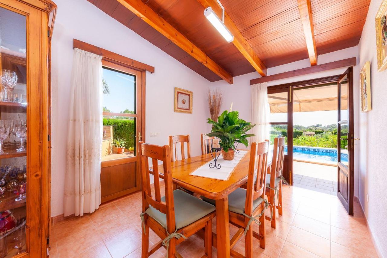 Ses Salines Cottage With Private Pool And Barbecue Bagian luar foto