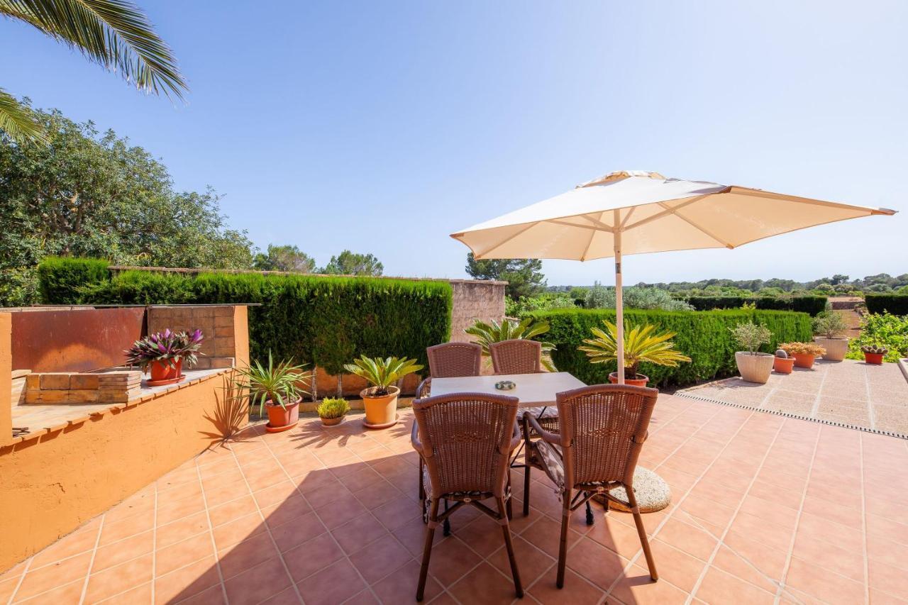 Ses Salines Cottage With Private Pool And Barbecue Bagian luar foto