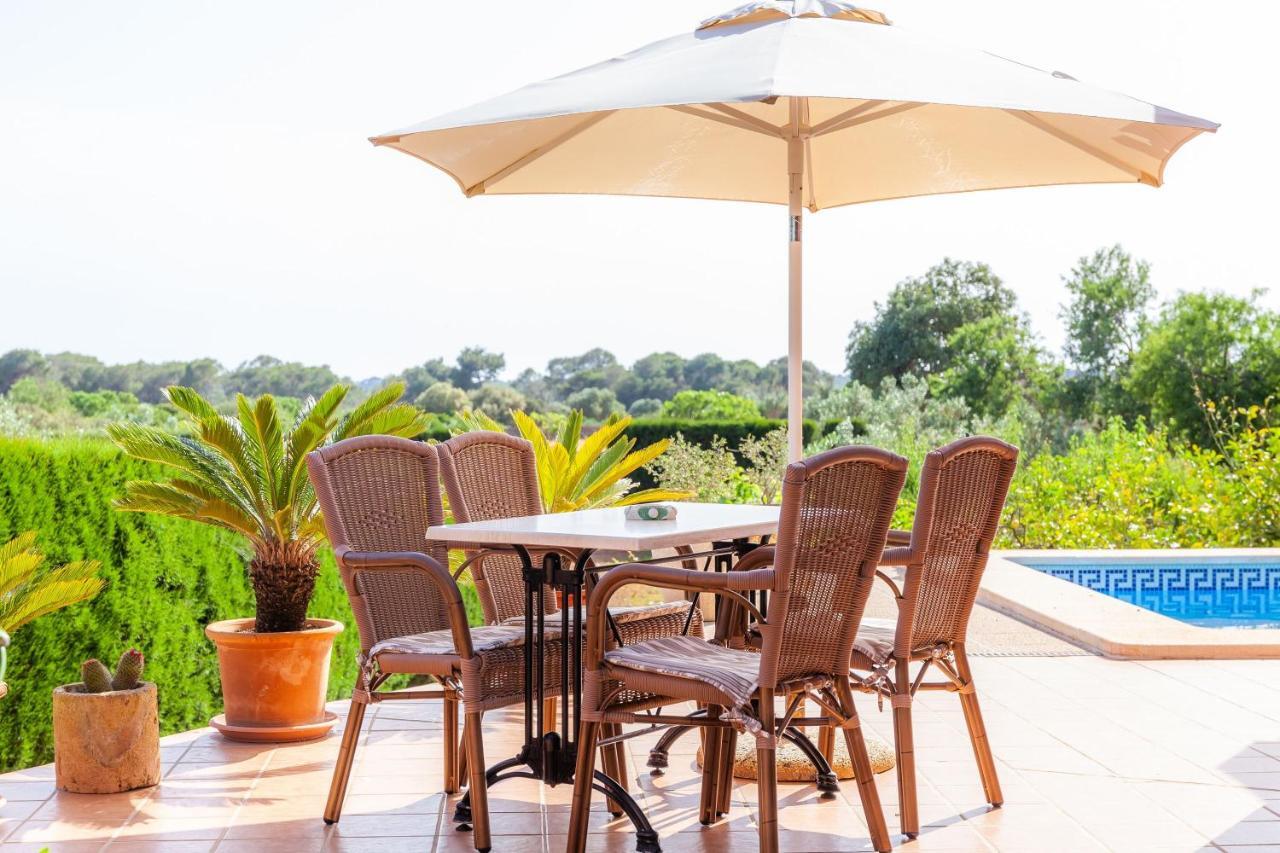 Ses Salines Cottage With Private Pool And Barbecue Bagian luar foto
