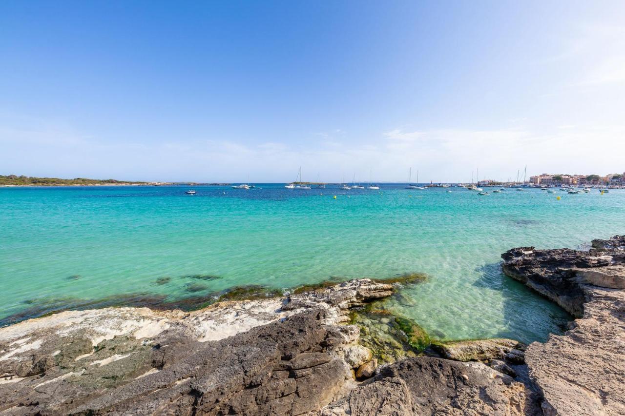 Ses Salines Cottage With Private Pool And Barbecue Bagian luar foto